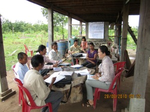 ISC staff facilitating FWUC meeting