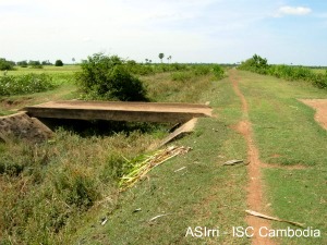 Teuk Chha canal before maintenance